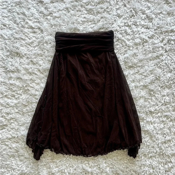 Vintage 90’s Low Waisted Pixie Fairy Tiered Skirt - Picture 4 of 8